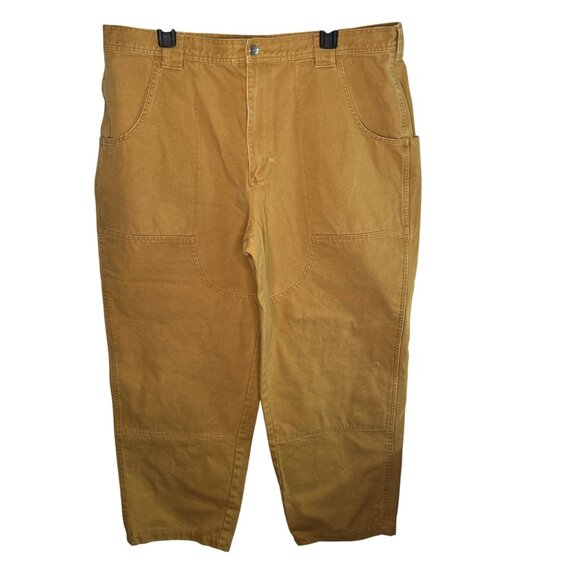 Vintage L.L. Bean Men's Canvas Work Pants Size 40x32 Durable Relaxed Fit ***READ - Picture 1 of 11